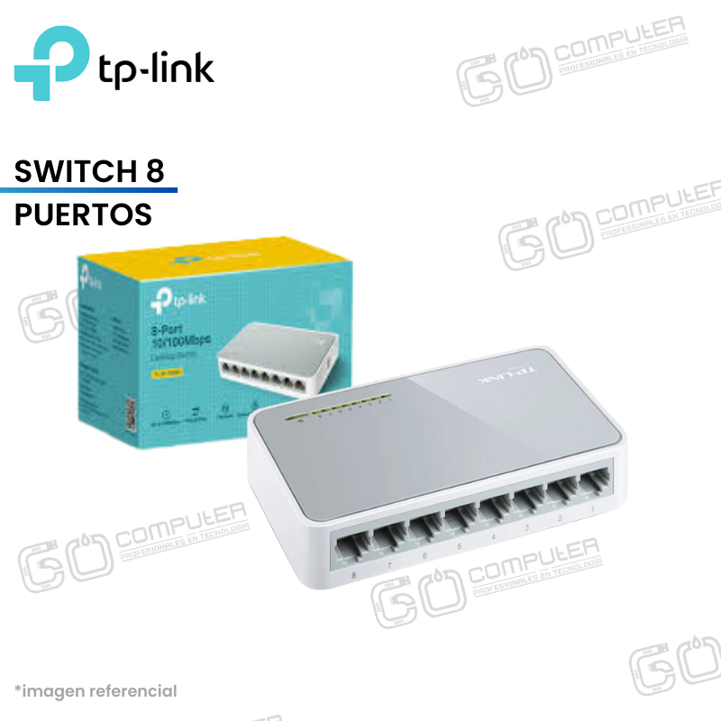 SWITCH TP-LINK 10/100 8 PUERTOS TL-SF1008D
