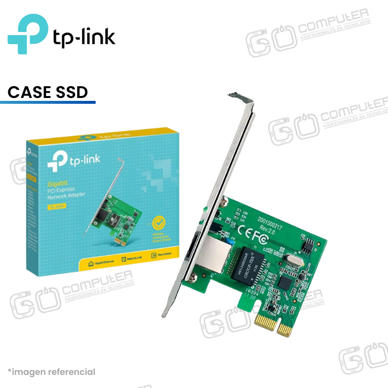 TARJETA RED TP-LINK 10/100/1000 MBPS TG-3468 GIGABIT PCI EXP