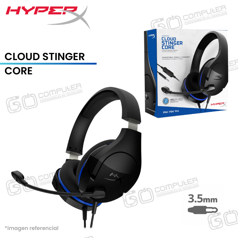 AUDIFONO C/MICRO HYPER X GAMING PS4 CLOUD STINGER CORE